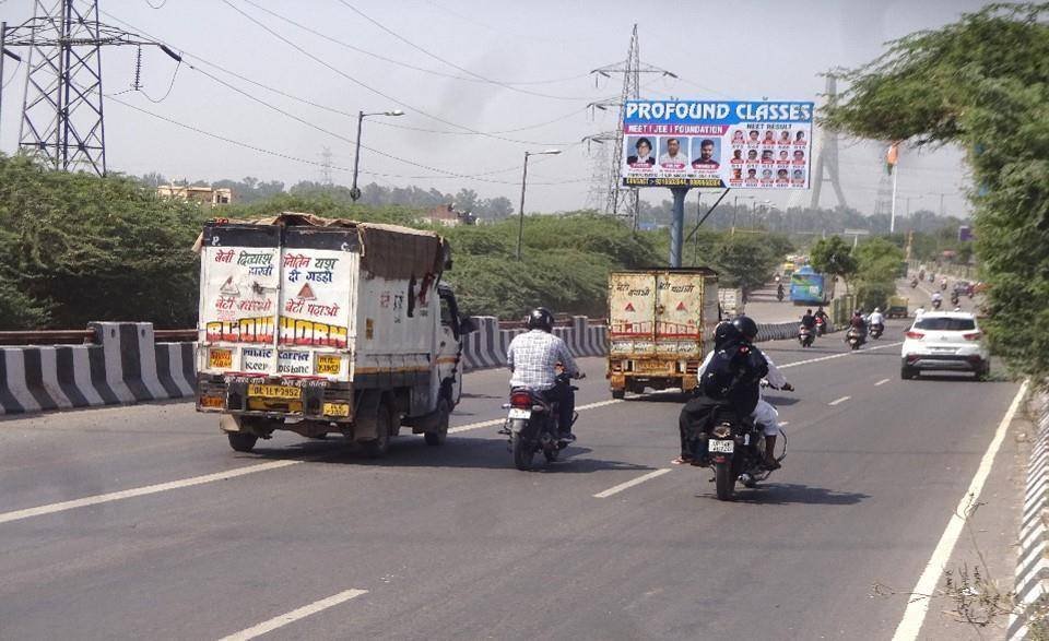 Billboard advertising at SIGNATURE BRIDGE delhi - Delhi