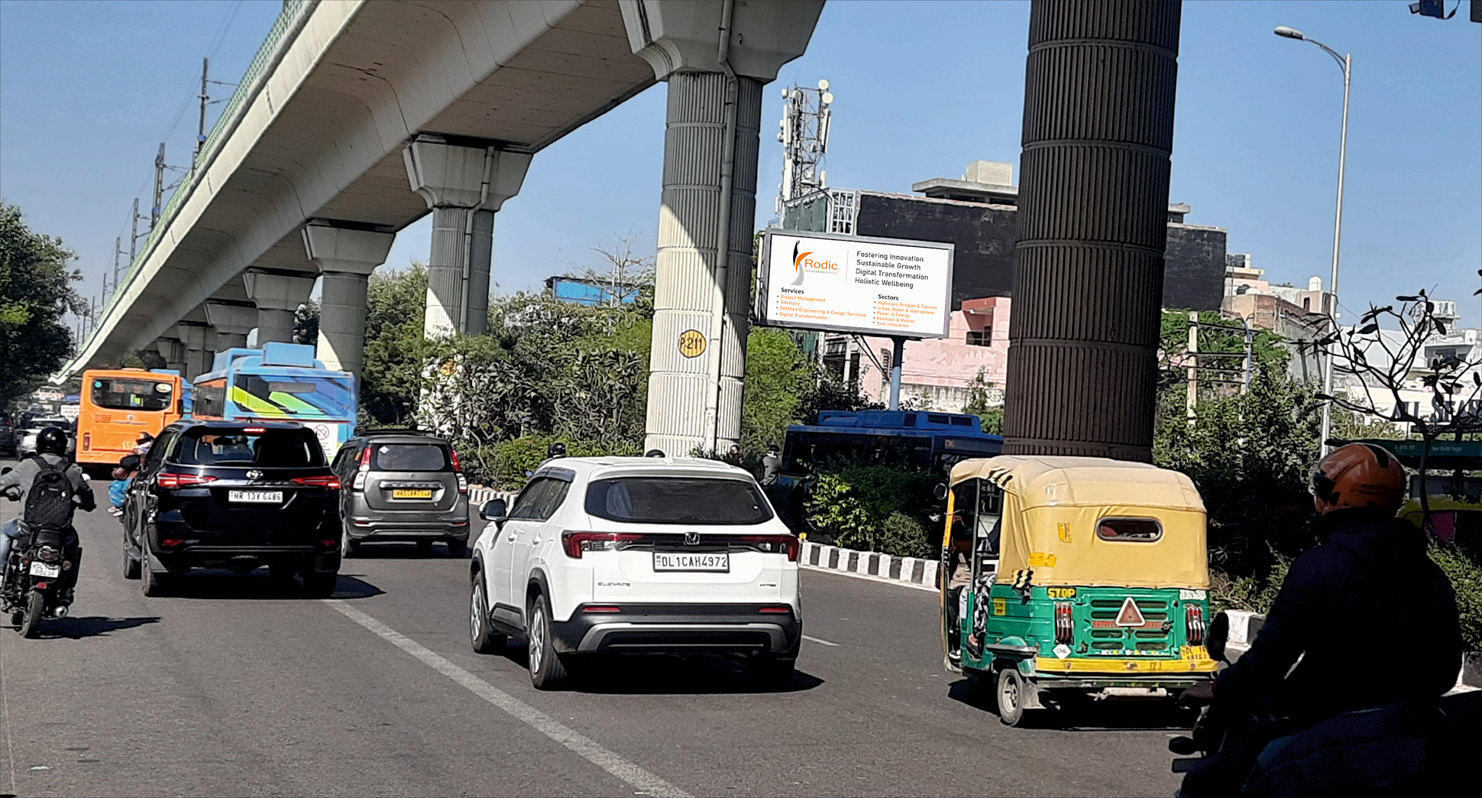 Billboard Advertising in Paschim Vihar to Udyog Nagar, Delhi - Delhi