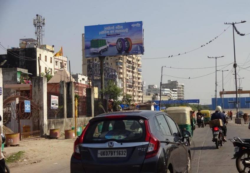 Unipole advertising in NH-24 delhi - Delhi