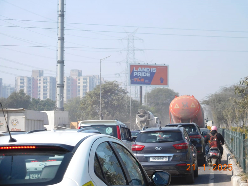 Hoarding Advertising near SPR Road - Gurugram