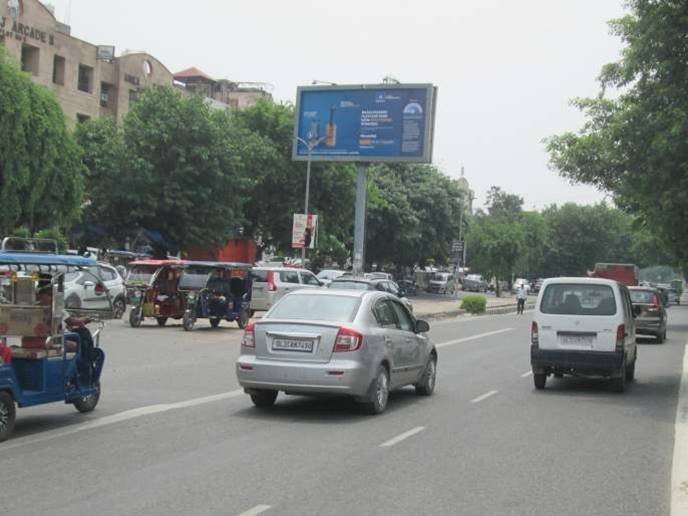 Unipole advertising at Dwarka Sector 11 delhi - Delhi