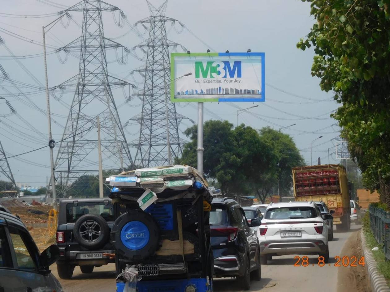 Hoarding Advertising Towards Sohna Road - Gurugram