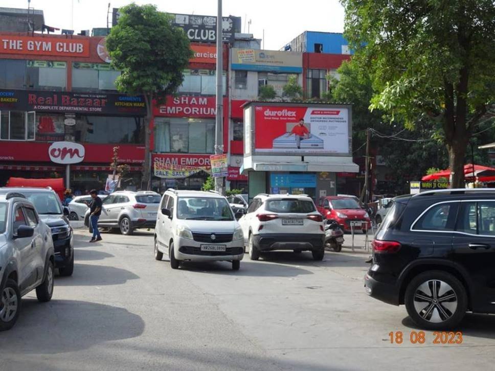 Hoarding Advertising in Inside Main Market, Sector 31 - Gurugram