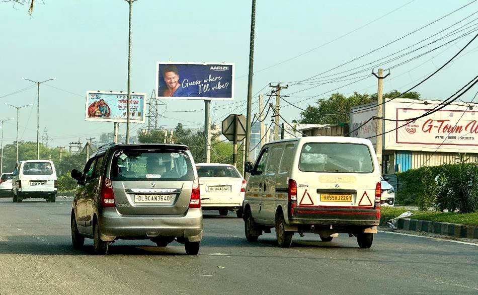 Hoarding Advertising near Suncity Vatsal Valley - Gurugram