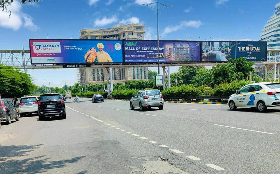 Unipole advertising in DND Max Tower noida - Noida