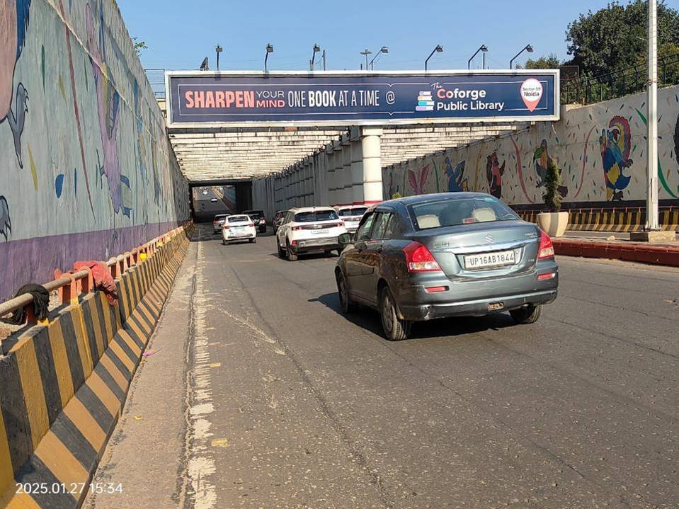 Gantry Advertising in Underpass Rajnigandha - Noida