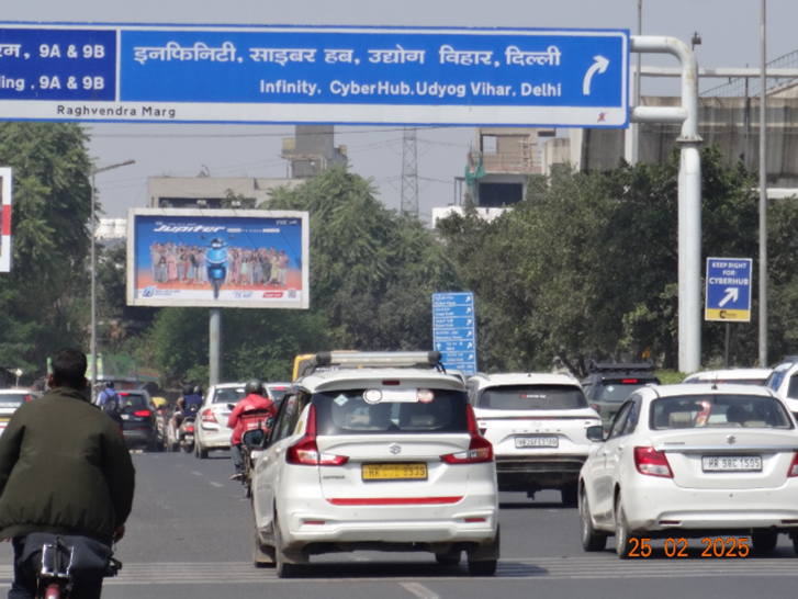 Digital billboards at Belvedere Towers Metro Station gurugram - Gurugram