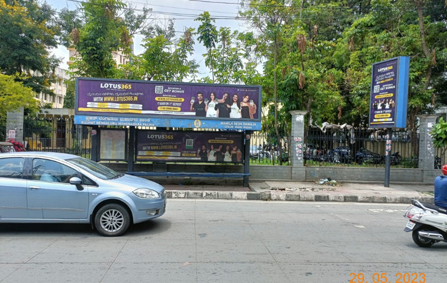 Bus shelter Advertising in VV puram Bangalore - Bangalore