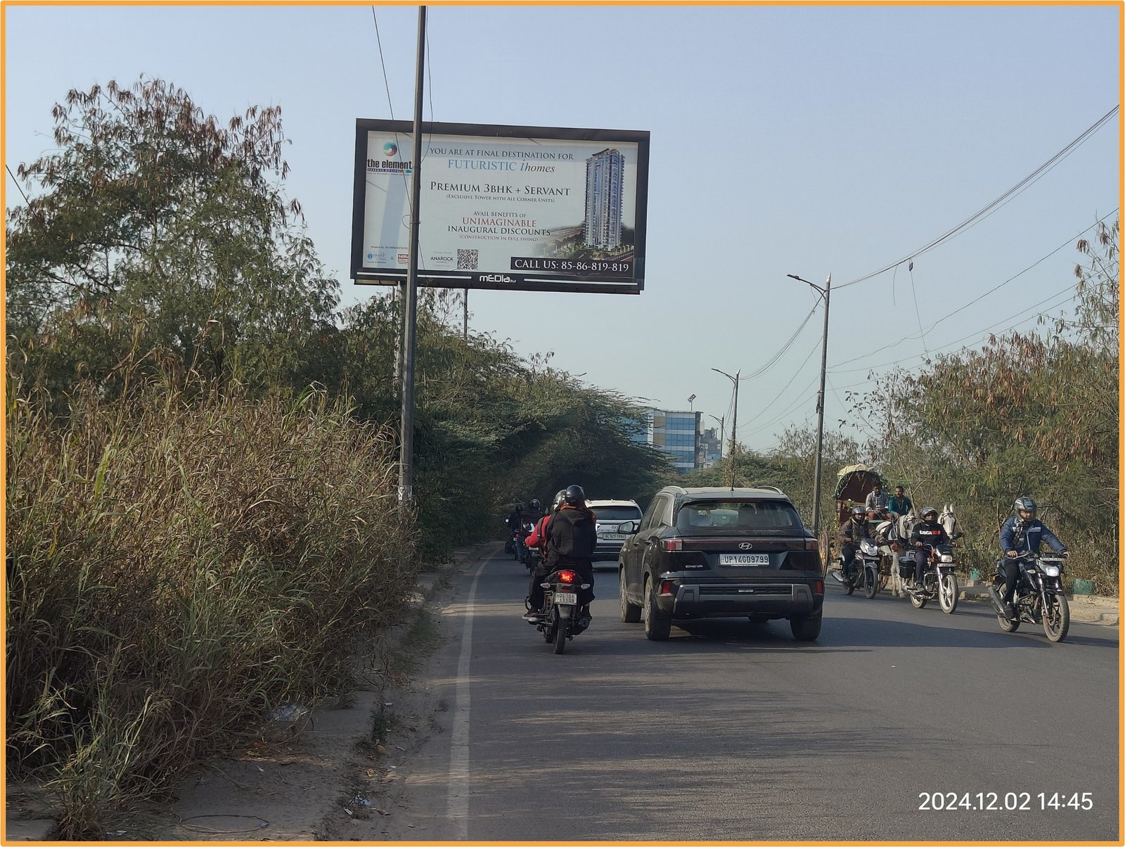 Hoarding Advertising in Surya Nagar Flyover - Ghaziabad