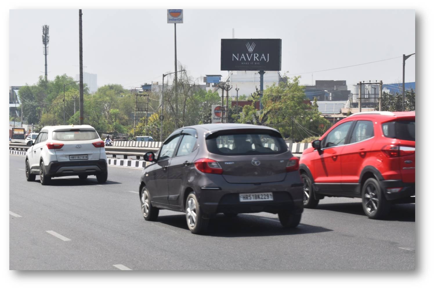 Highway Hoardings in BADKHAL FLYOVER Faridabad - Faridabad