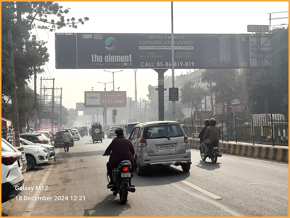 Gantry Advertising in Old Bus Stand To GT Road (Kalka Gadi Chowk), Ghaziabad - Ghaziabad