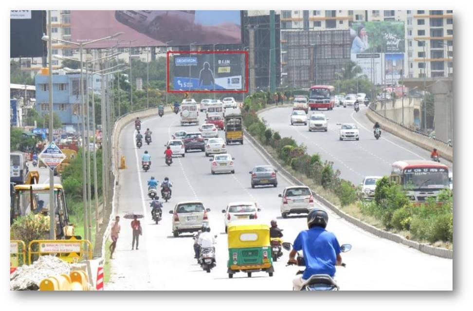 Highway hoarding advertising in Hunsemaranahalli bangalore - Bangalore