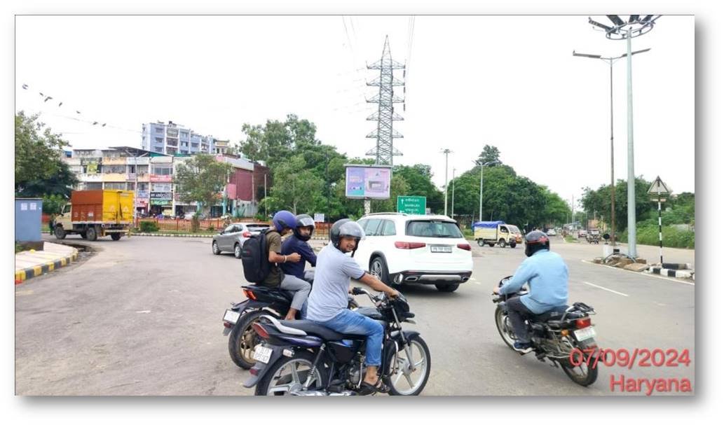 Digital billboard advertising in Near Mansa Devi Temple Haryana - Haryana