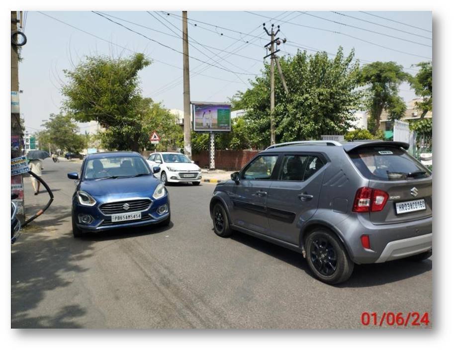 Hoarding Advertising in Sector 15 Market - Haryana
