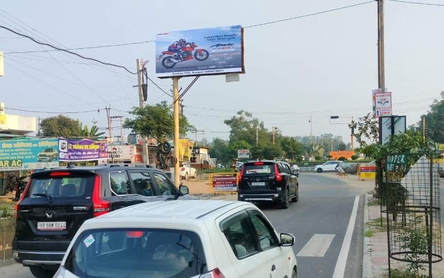 Unipole branding near Rohtak city Haryana - Haryana