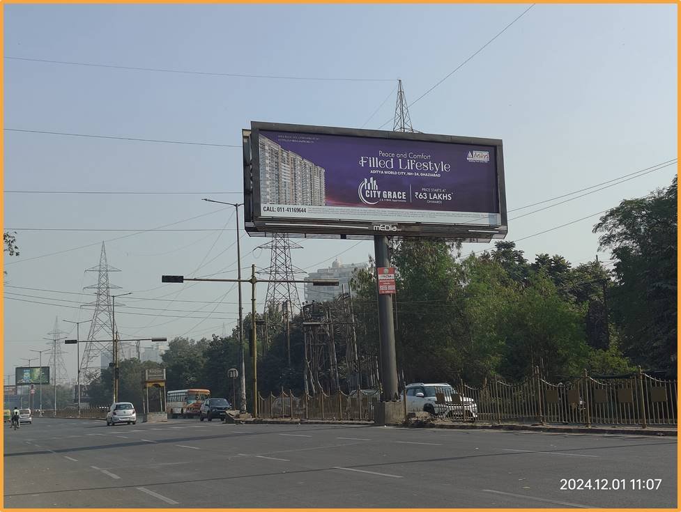 Billboard Advertising in UP Gate - Ghaziabad