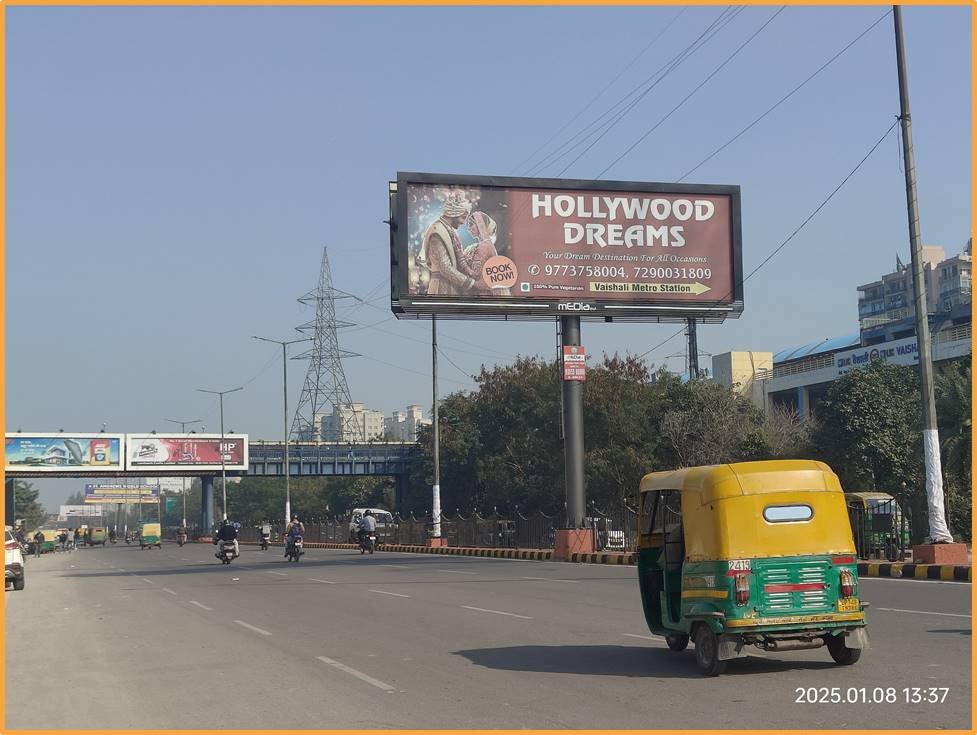 Billboard Advertising near Vaishali Metro Station - Ghaziabad
