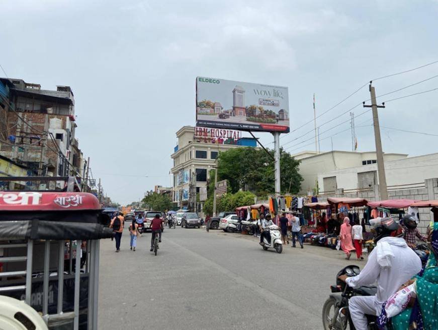 Unipole advertising in Model Town haryana - Haryana