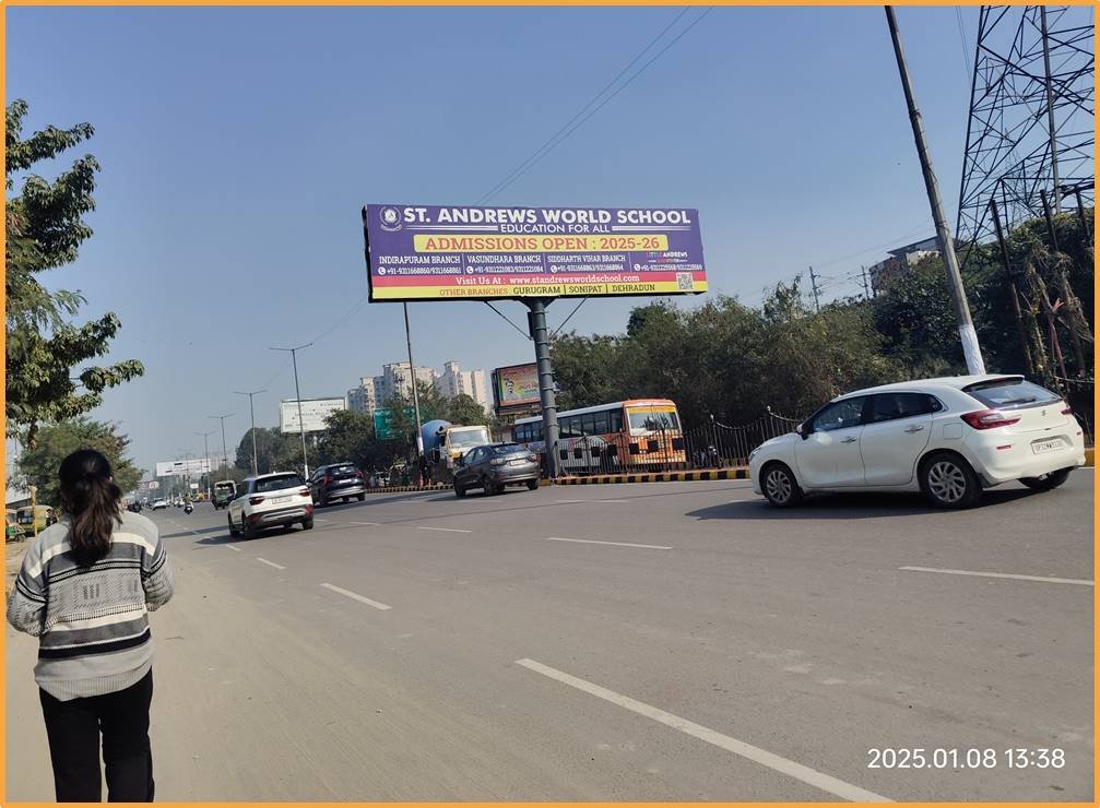 Billboard Advertising near Vaishali Metro Station - Ghaziabad