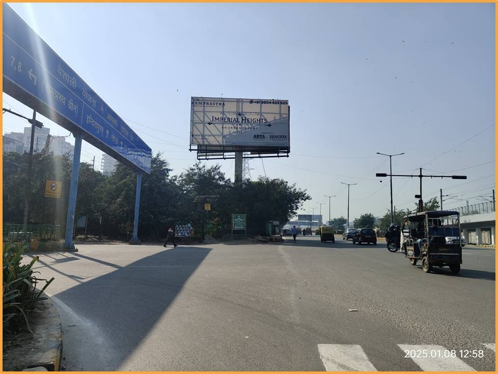 Mohan Nagar To UP Gate (Vaishali Sec 4 Red Light) - Ghaziabad
