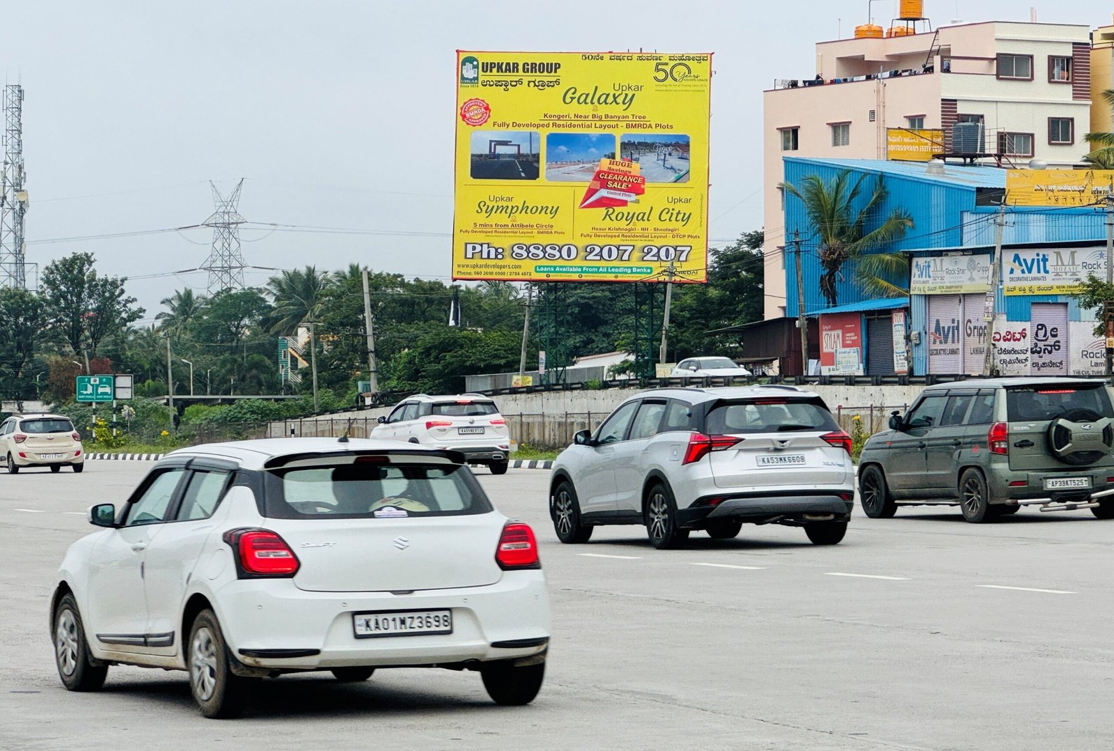 Highway Hoarding Advertising in Mysore Road bangalore - Bangalore
