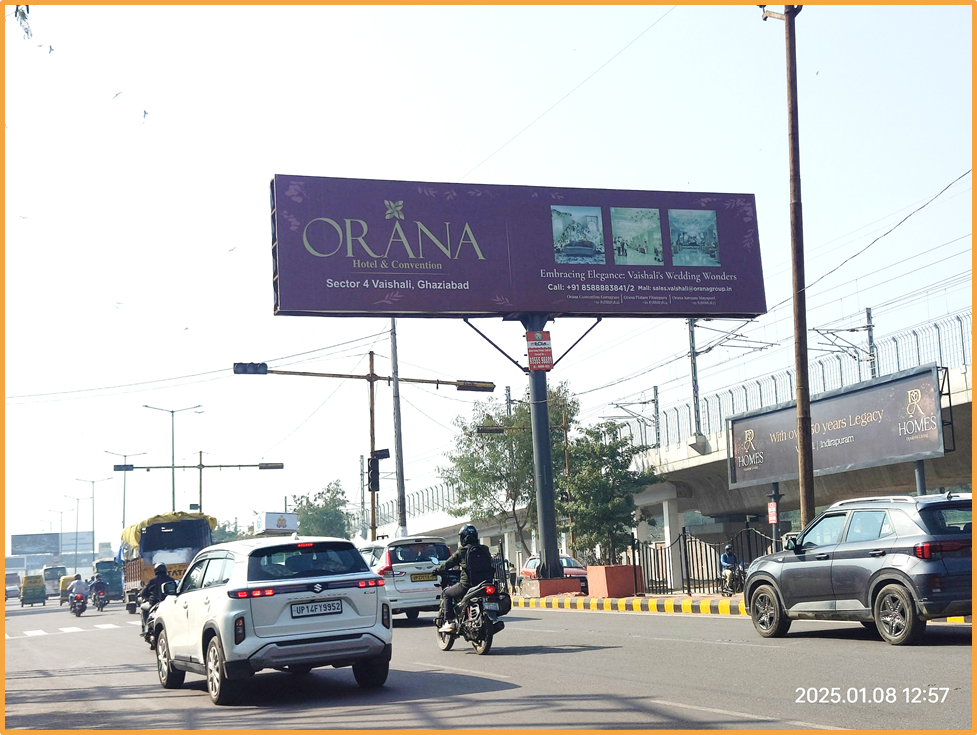 Mohan Nagar To UP Gate (Vaishali Sec 4 Red Light) - Ghaziabad