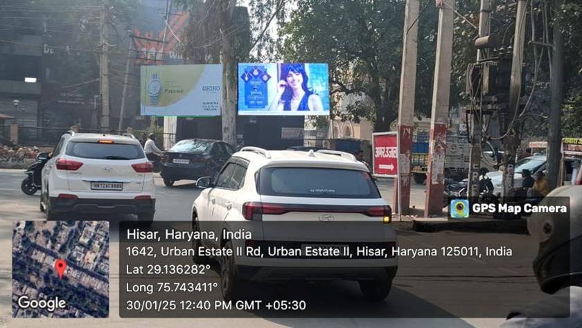 Digital Screen Advertising in Urban Estate - Haryana