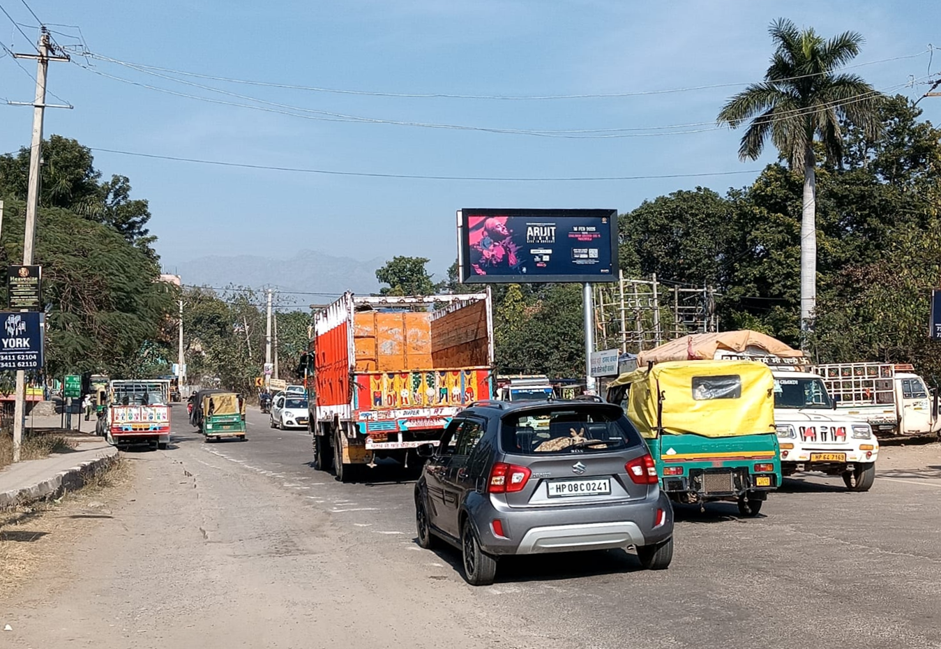 Billboard Advertising in Pinjore Garden - Haryana