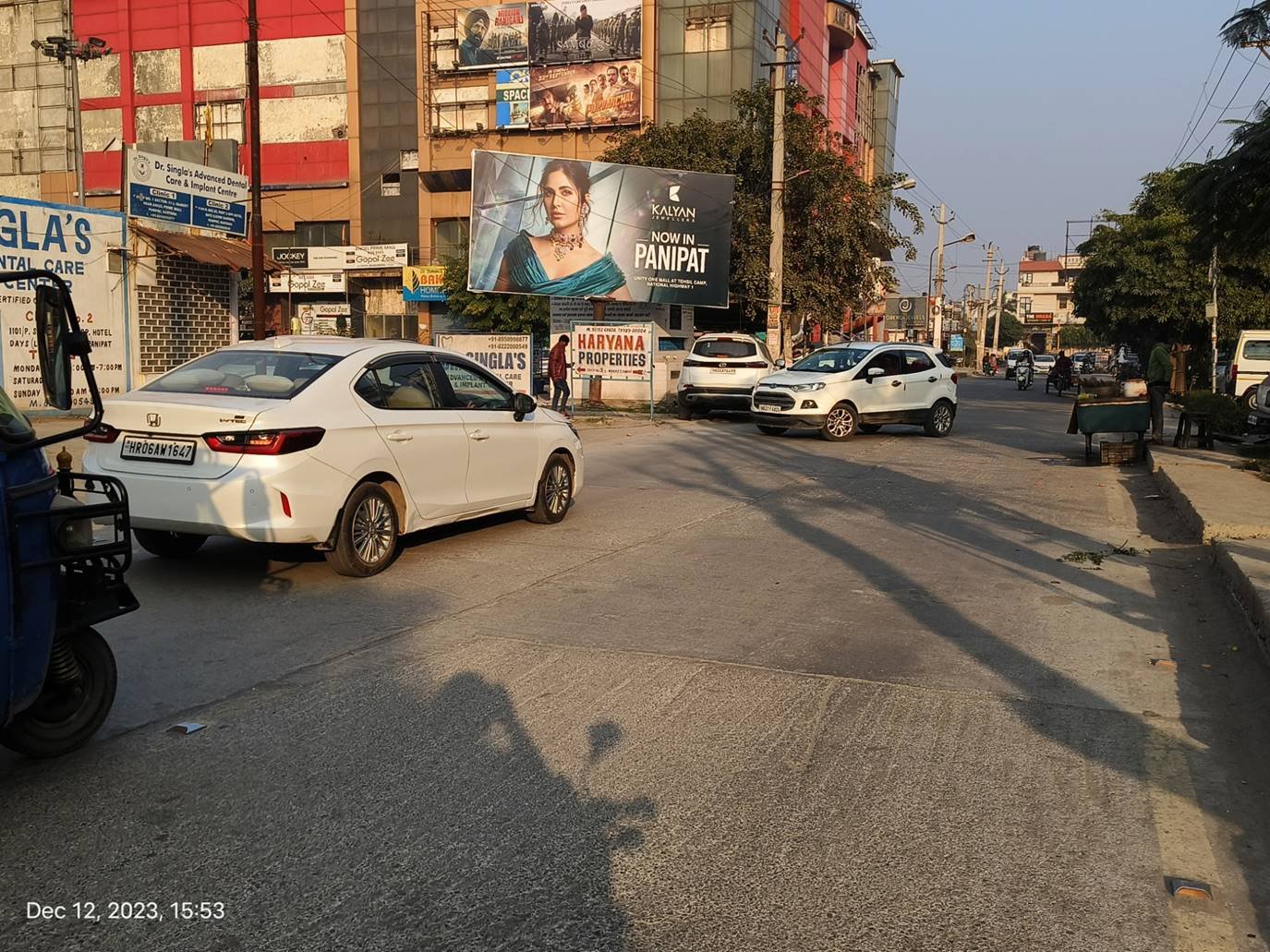 Unipole Advertising in Market Panipat, Sectar 11-12 - Haryana