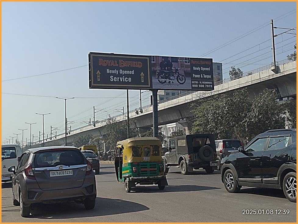 Digital billboard advertising in Shahibabad Sabji Mandi ghaziabad - Ghaziabad