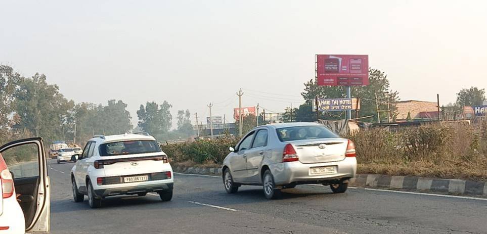 Hoarding Advertising near Hisar Road, Haryana - Haryana