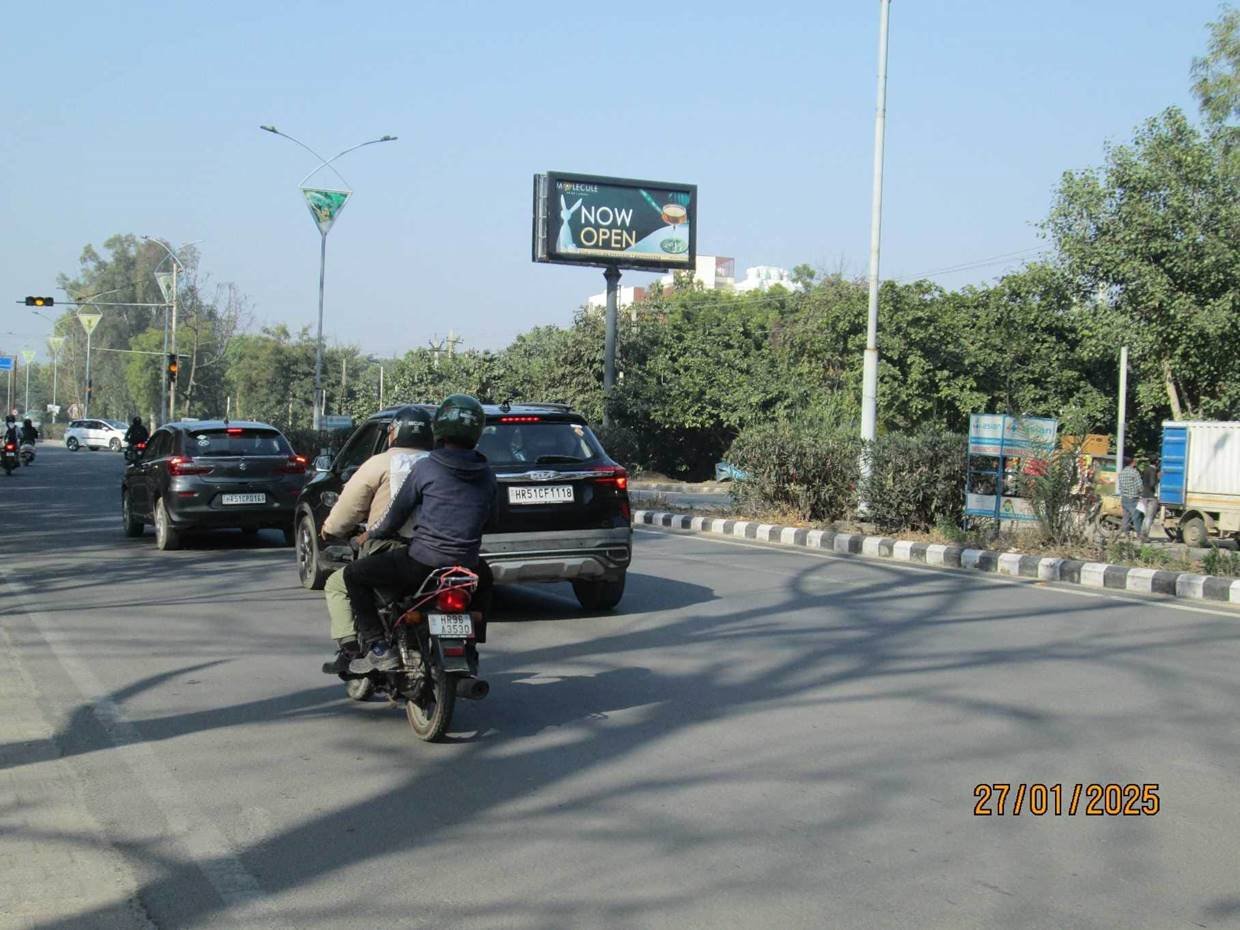 Hoardings in Badkhal Flyover Faridabad - Faridabad