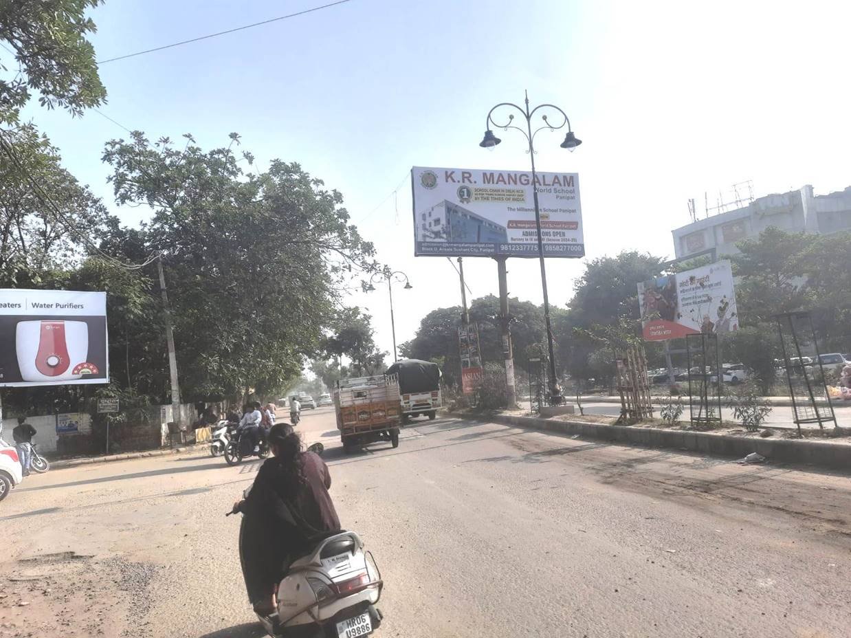 Unipole advertising in Sector 25 haryana - Haryana