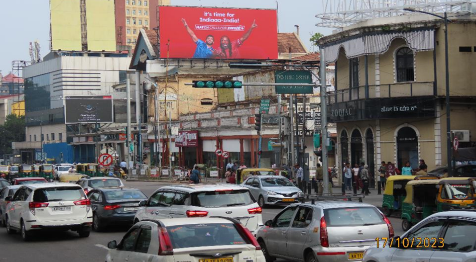Billboard advertising in Brigade road bangalore - Bangalore