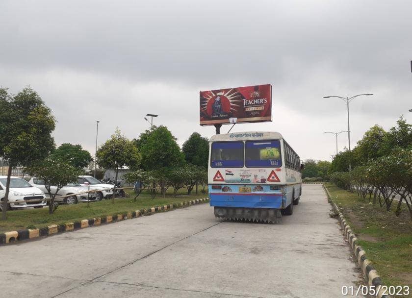 New Bus Stand- Exit towards Indri - Haryana
