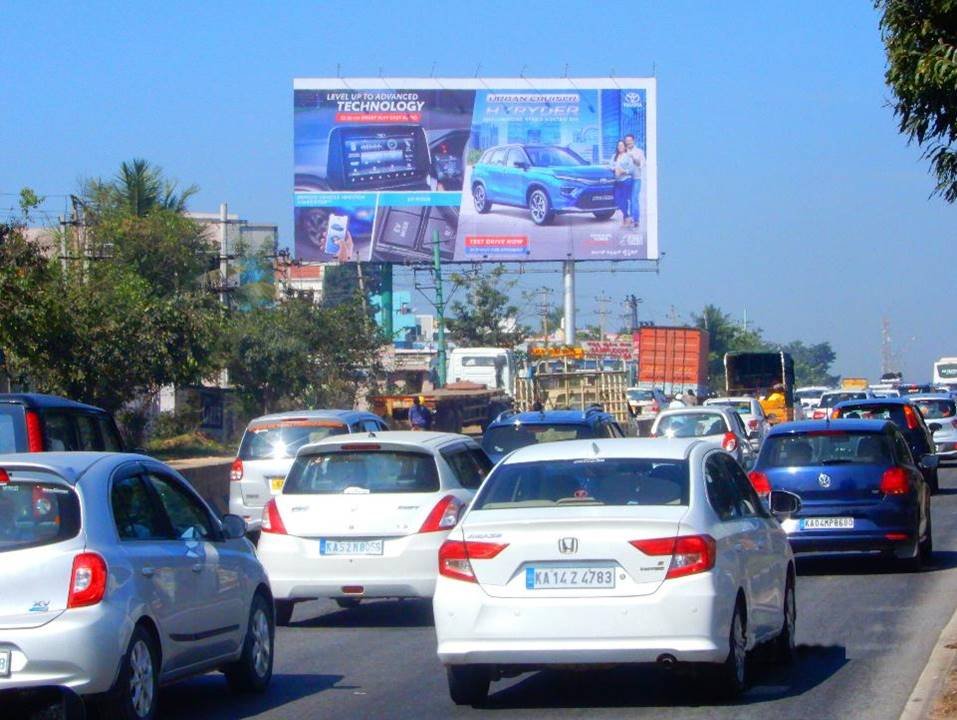 Unipole Advertising in Tumkur Rd - Bangalore