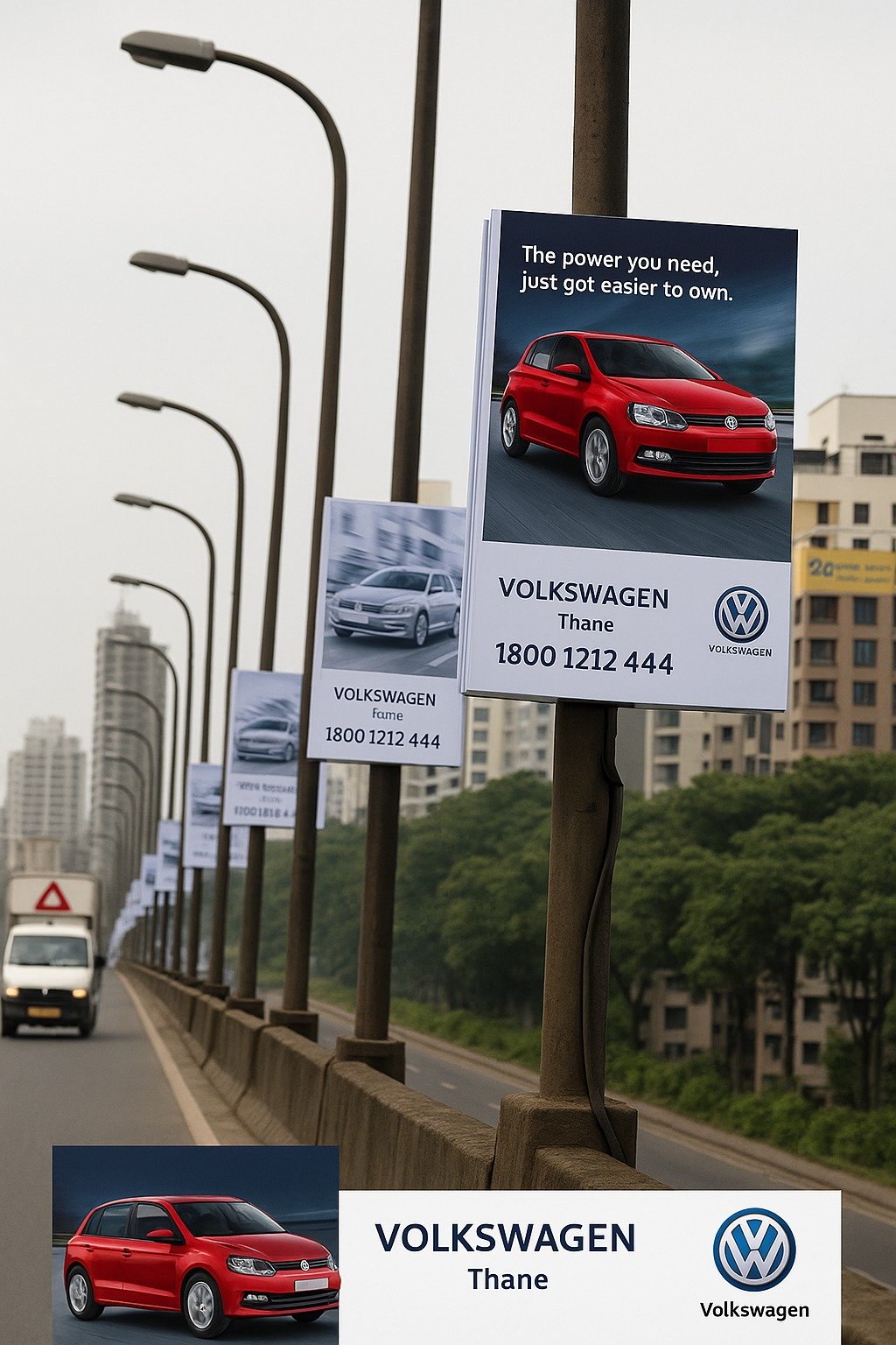 Polekiosk branding in Nehru Place delhi - Delhi