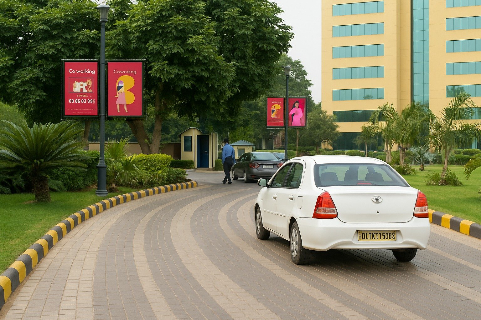 Pole kiosk Advertising in Paharganj Delhi - Delhi