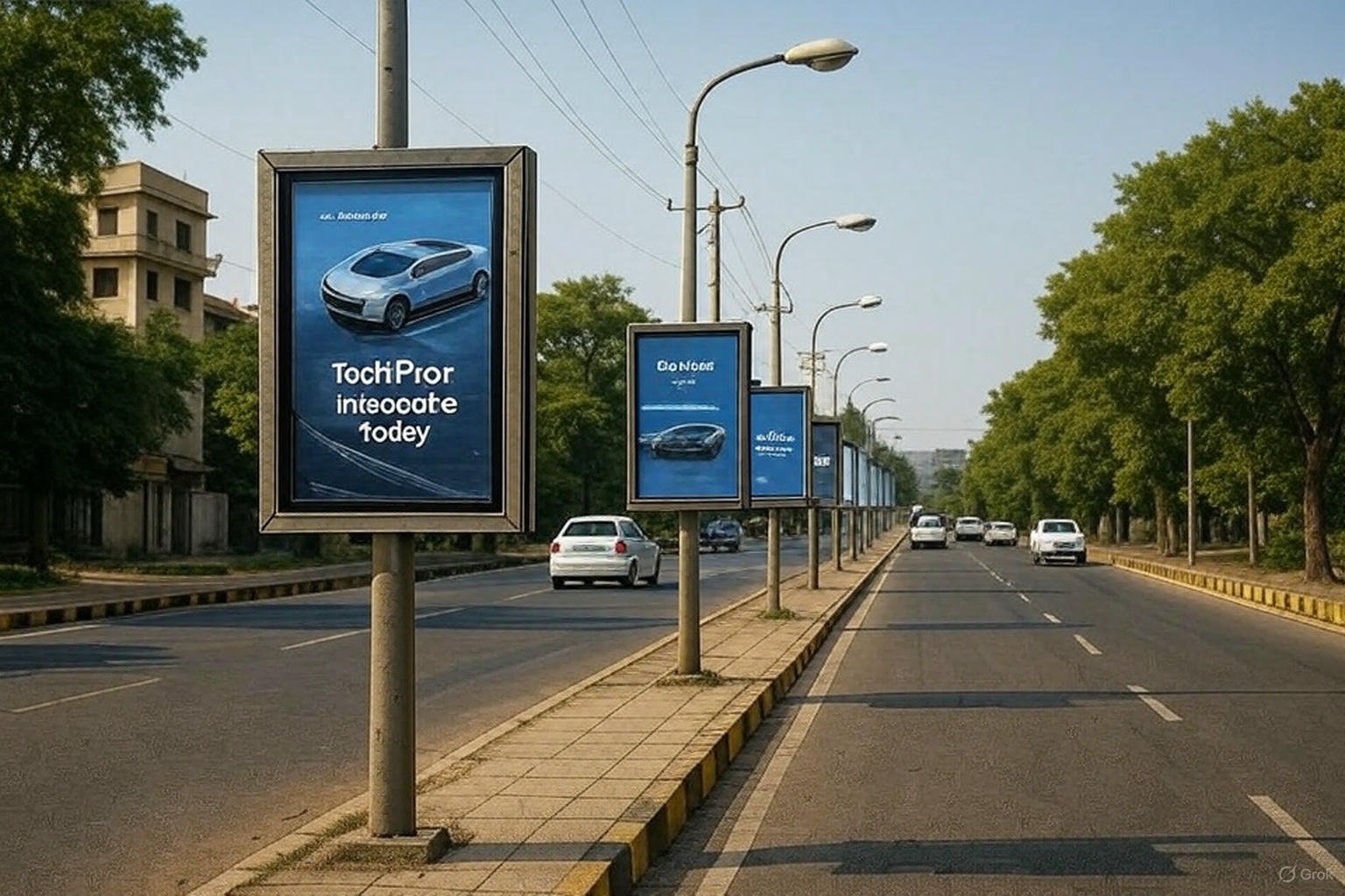 Pole kiosks nr Barakhamba Road delhi - Delhi