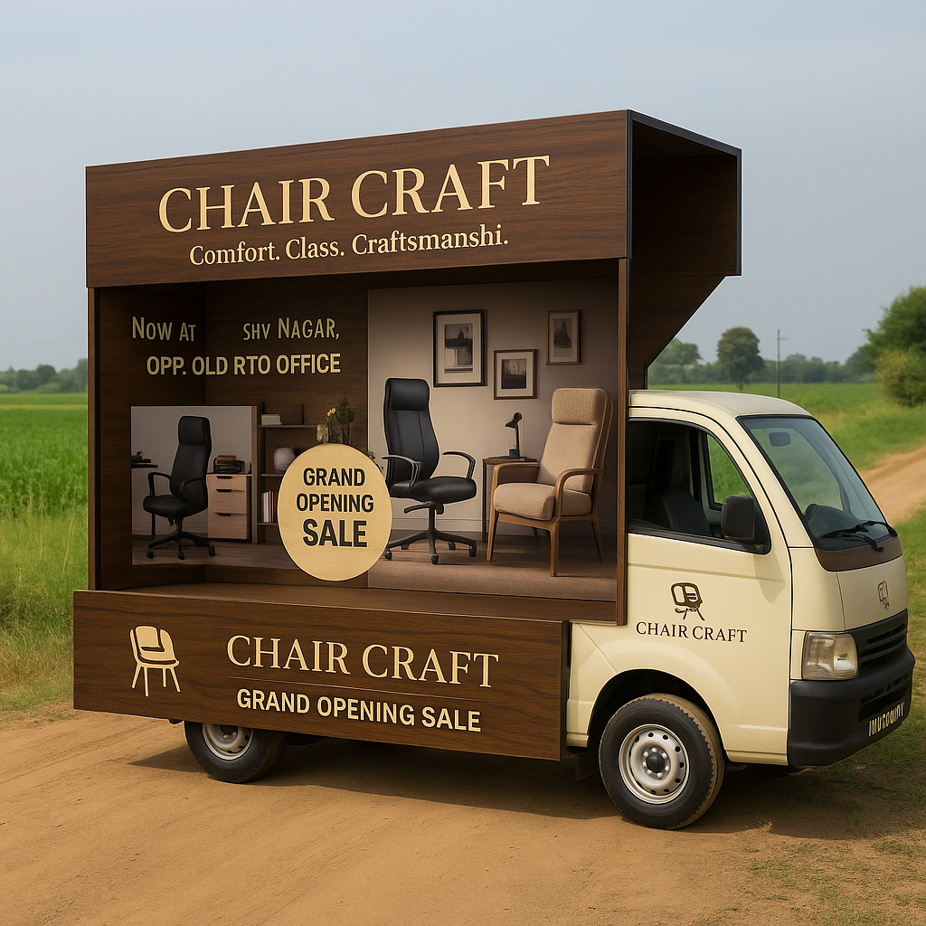 acme advertiser mobile van branding