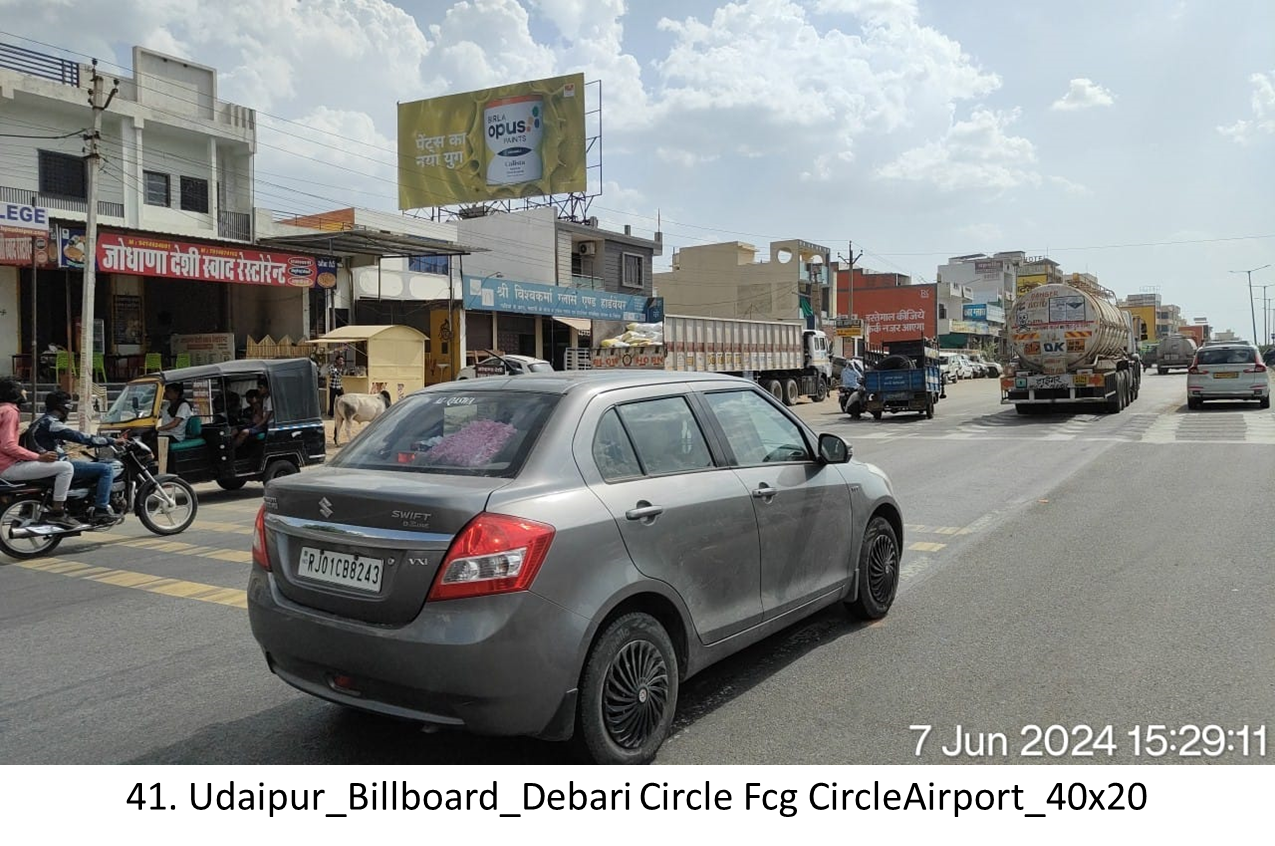 Billboard Advertising near Udaipur rajasthan - Rajasthan