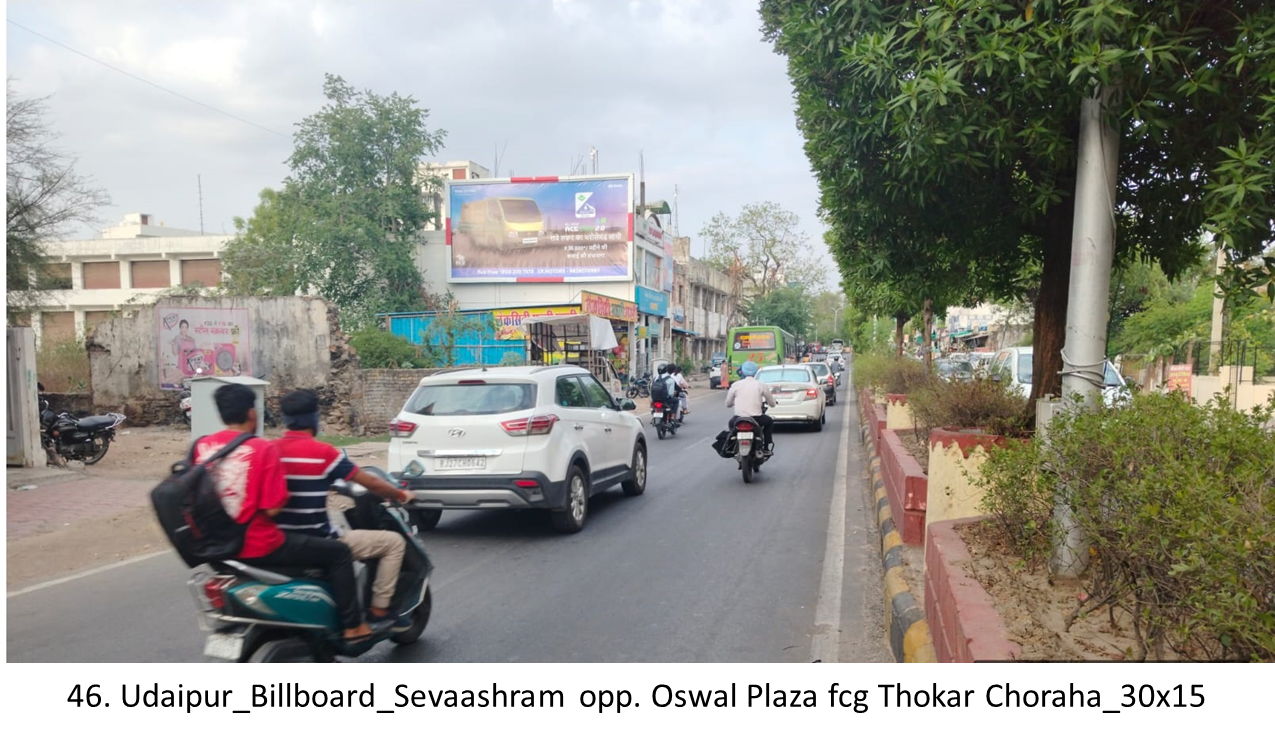 Hoarding Advertising in Harijan Sevashram - Rajasthan