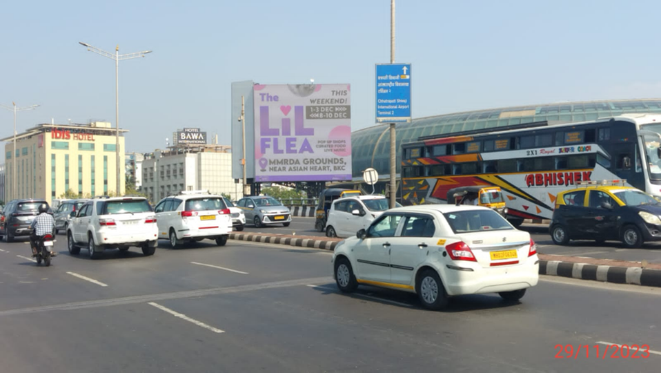 Billboard Advertising in Vile Parle Flyover (RHS) - Mumbai