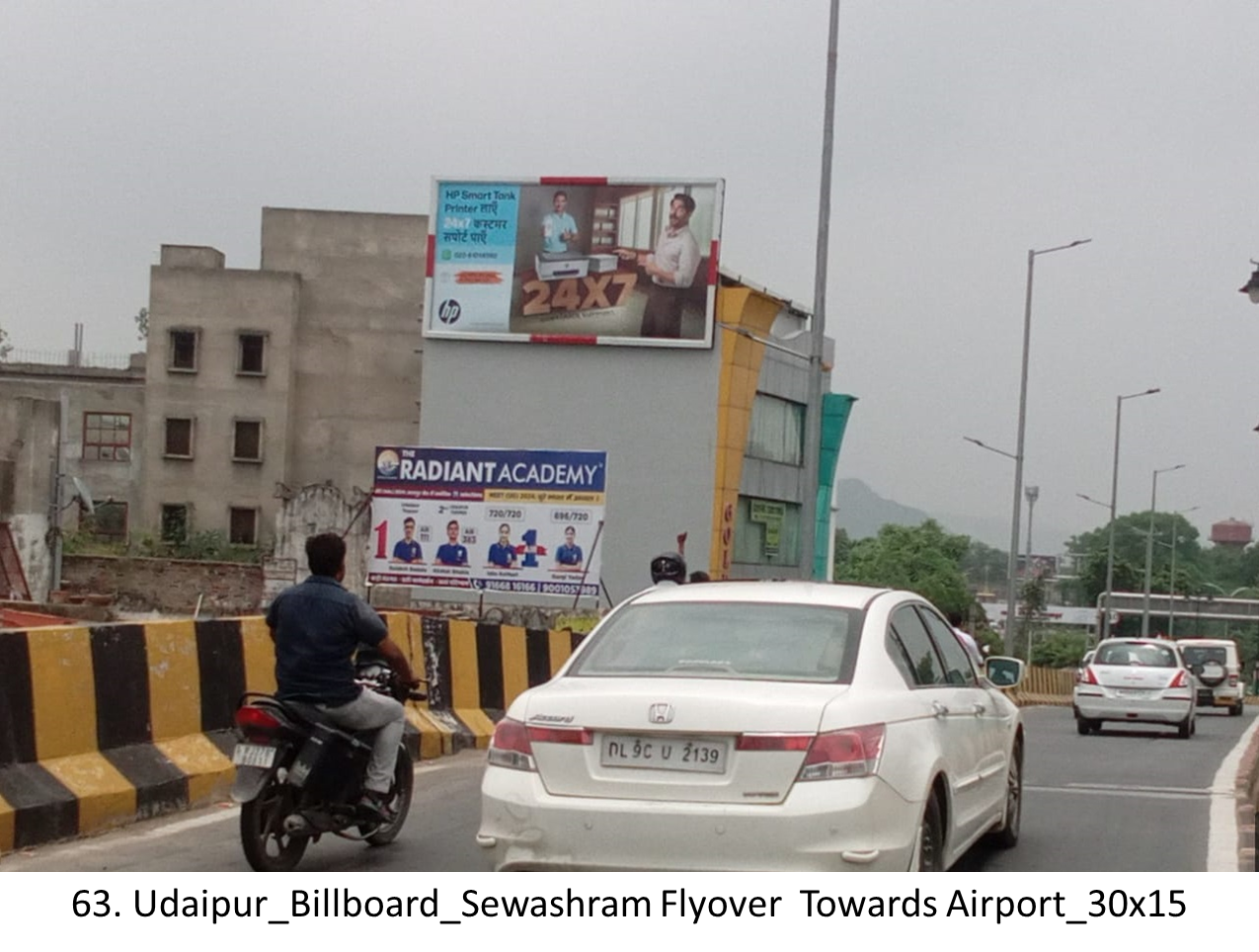 Hoarding Advertising in Sewashram Flyover - Rajasthan