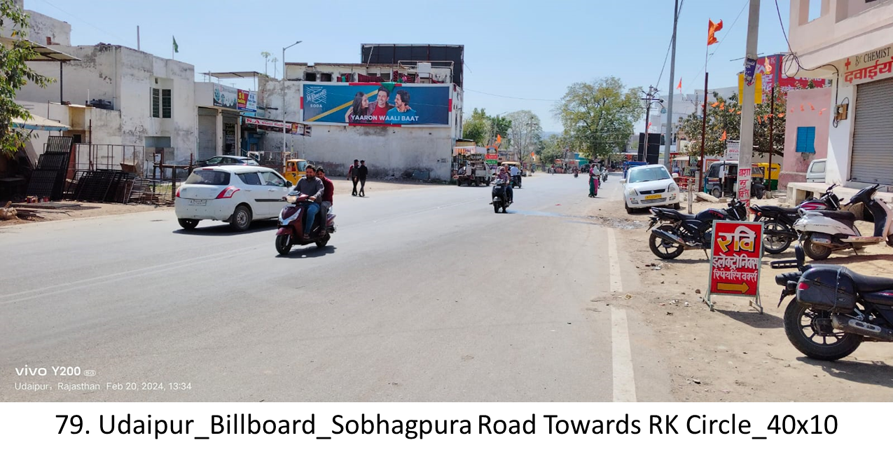 Hoarding Advertising in RK Circle, Rajasthan - Rajasthan