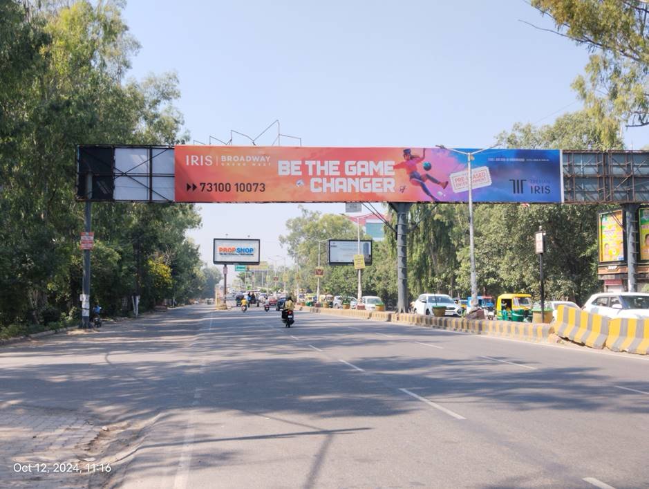 Gantry hoarding branding in Hapur Chungi RDC ghaziabad - Ghaziabad