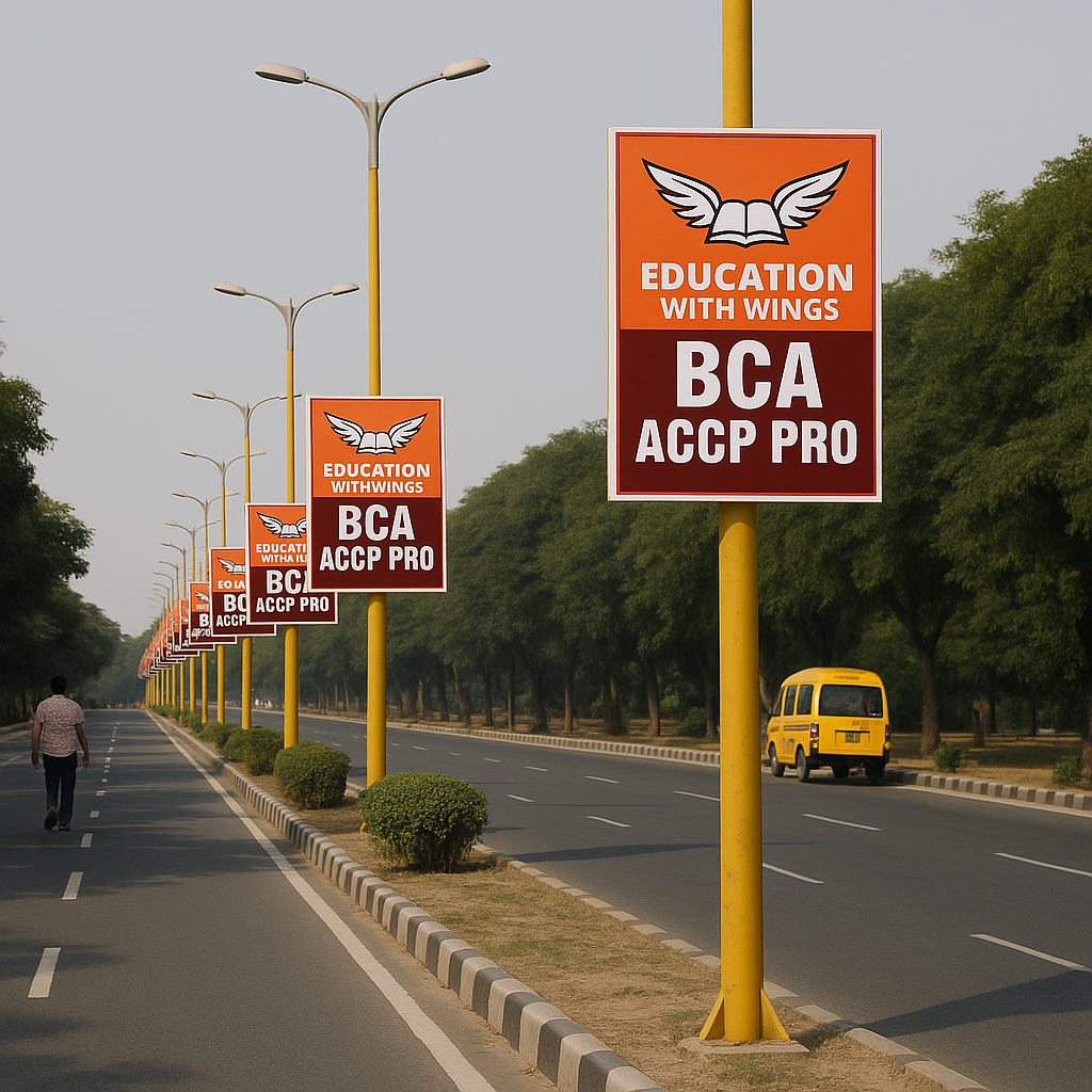 Pole kiosk branding in Mewala faridabad - Faridabad