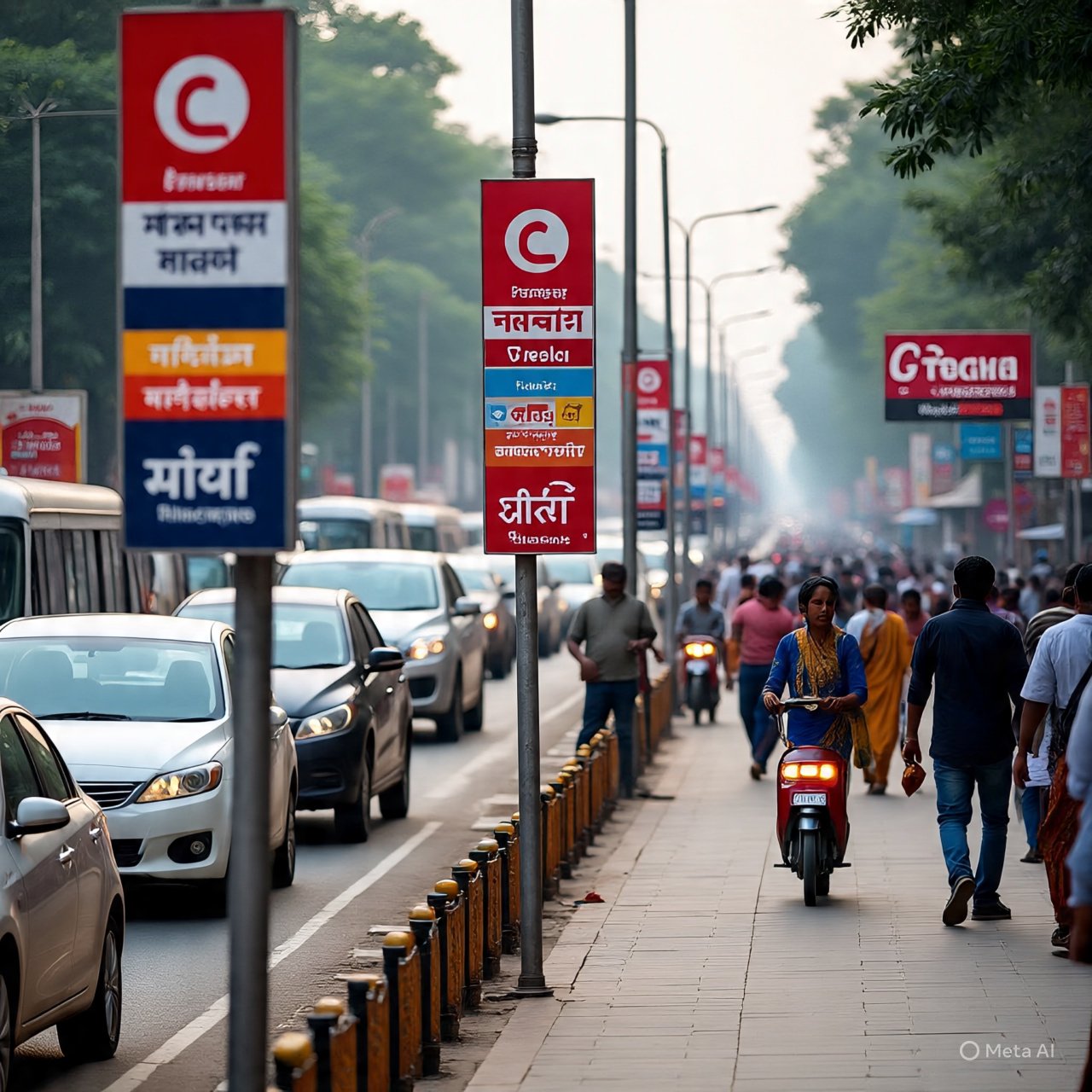 Pole Kiosk Advertising in Vaishali Nagar - Rajasthan