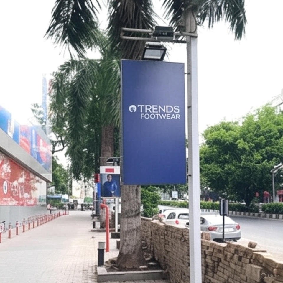 Pole kiosk advertising in Mirza Ismail Road rajasthan - Rajasthan