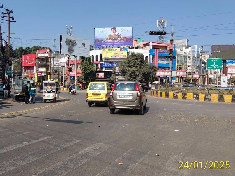 Digital billboards in Gole market chaurah Lucknow - Lucknow